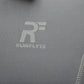 RunFlyte Men's Flyte Compression - Short Sleeve - Moisture Wicking T-Shirt Dark Grey/Light Grey