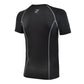 RunFlyte Men's Flyte Compression - Short Sleeve - Moisture Wicking T-Shirt Black/Grey