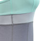 RunFlyte Women's Chakra II Tank Top - Fitted - Moisture Wicking - Light Mint/Grey/Charcoal