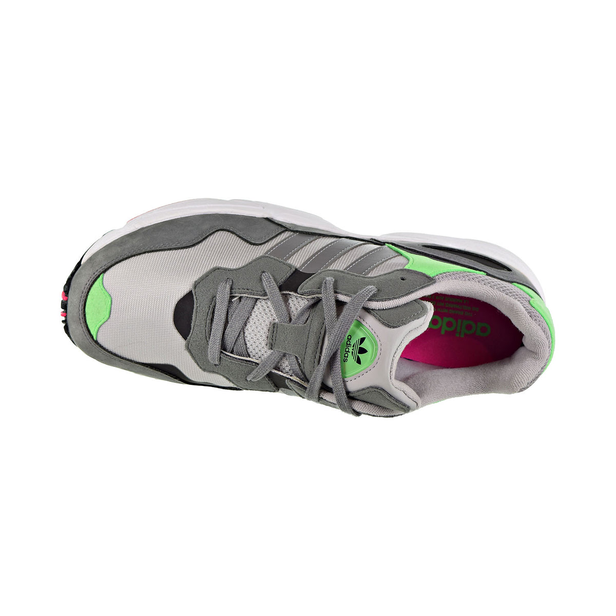 Adidas Yung-96 Men's Shoes Grey Two/Grey Three/Shock Pink