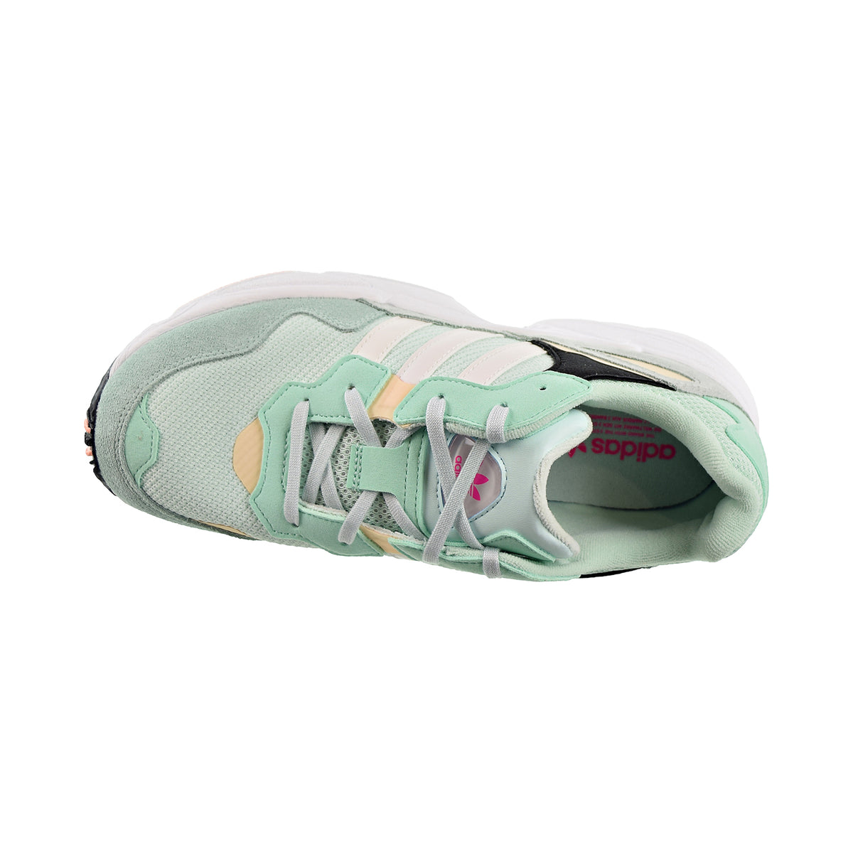 Adidas Yung-96 Big Kids Shoes Ice Mint/Running White/Clear Orange