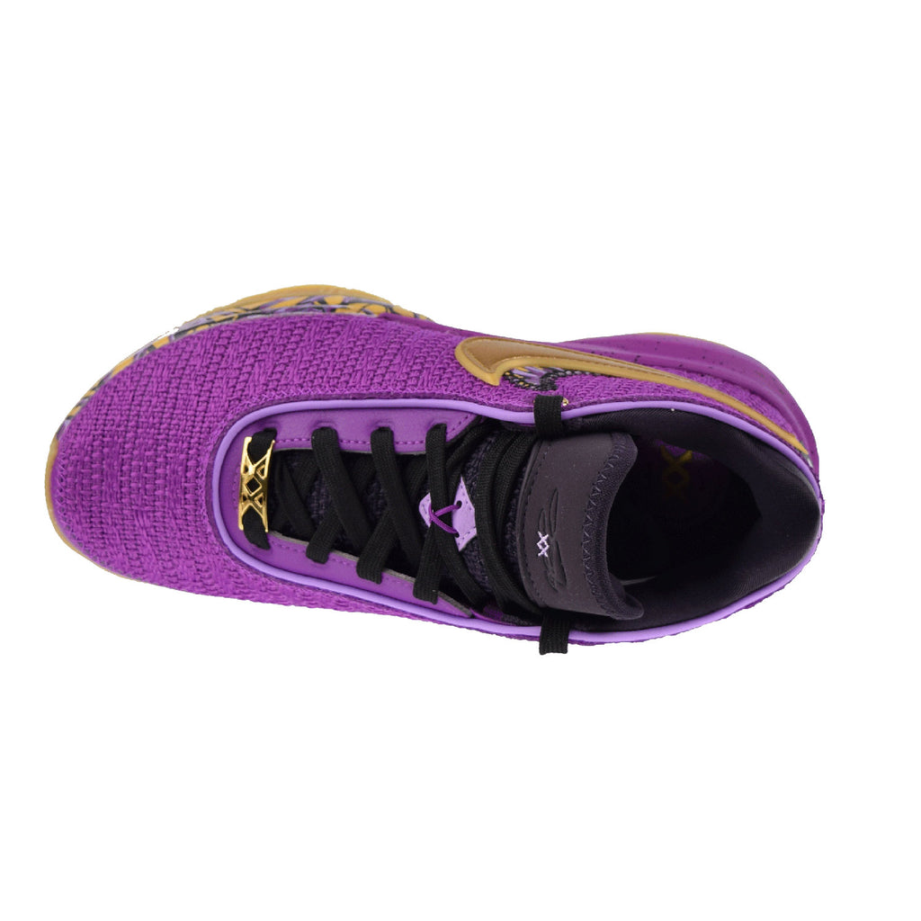 Nike Lebron XX SE (GS) Big Kids' Shoes Vivid Purple-Metallic Gold