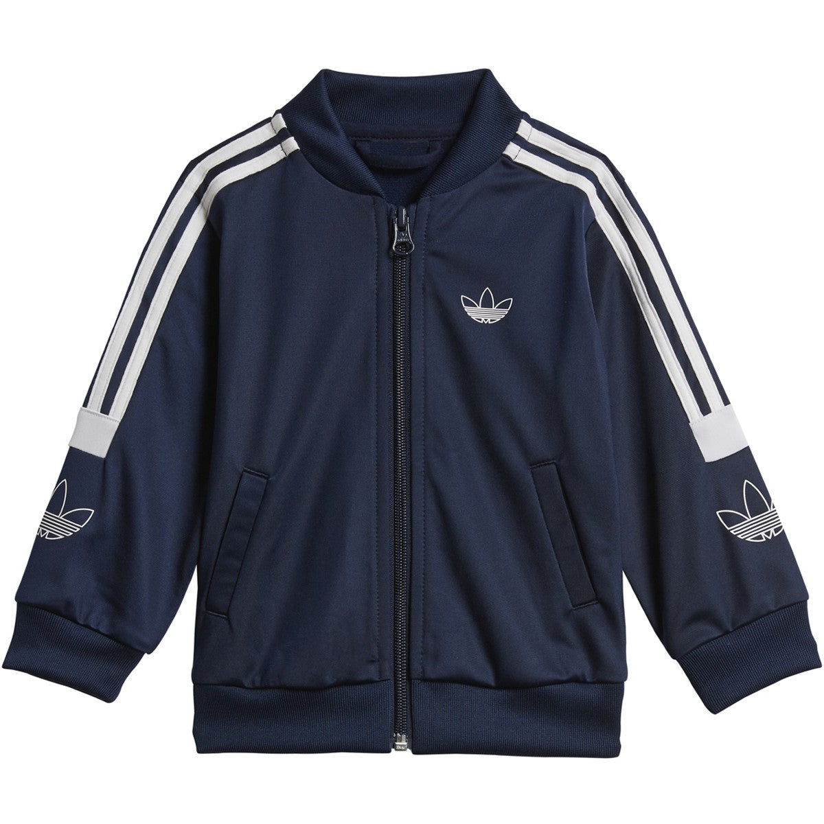 Adidas Beckenbauer Toddlers Track Suit Navy-White