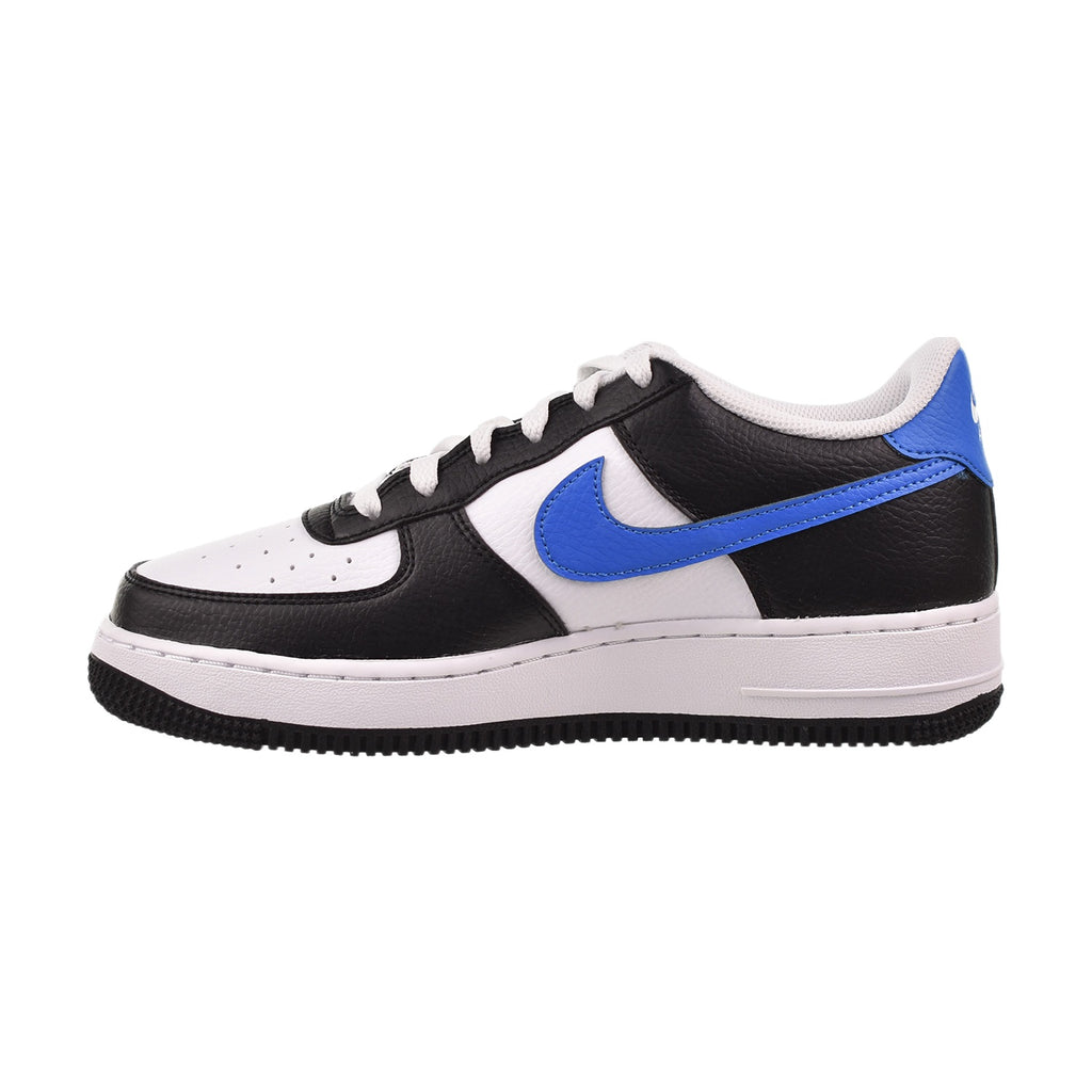 Nike Air Force 1 (GS) Big Kids' Shoes White-Black