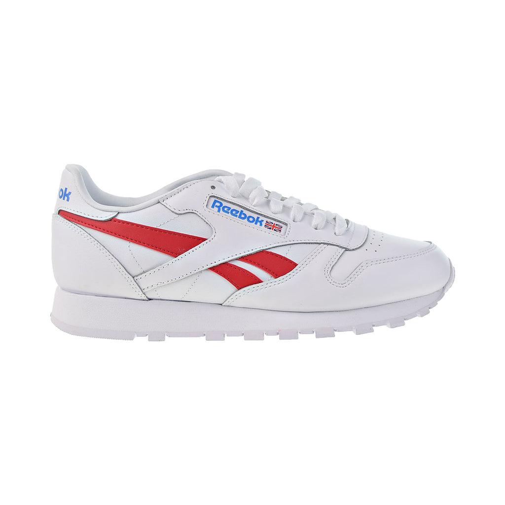 Reebok Classic Leather Men's Shoes White-Vector Red-Horizon Blue