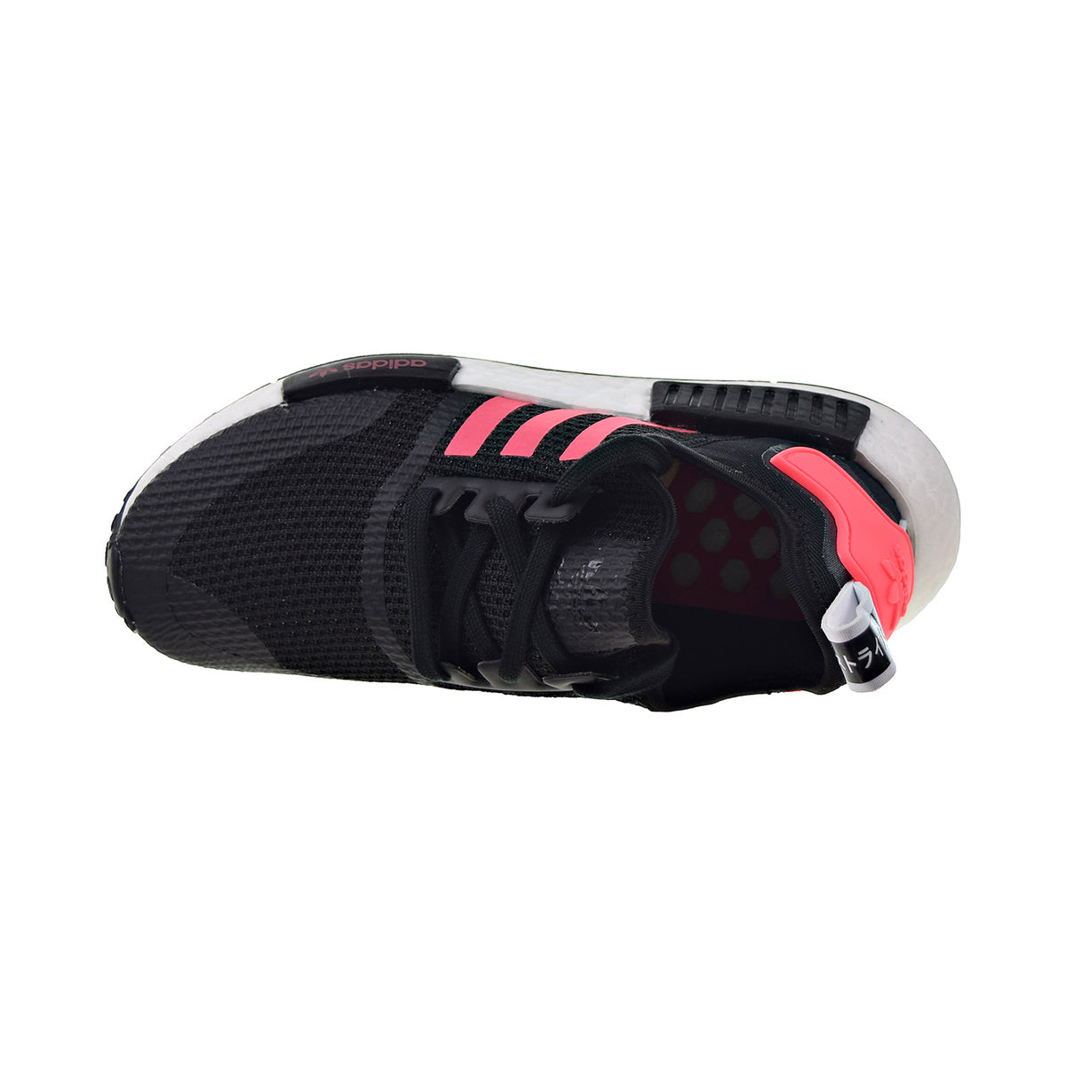 Adidas NMD_R1 Men's Shoes Core Black-Signal Pink-Cloud White