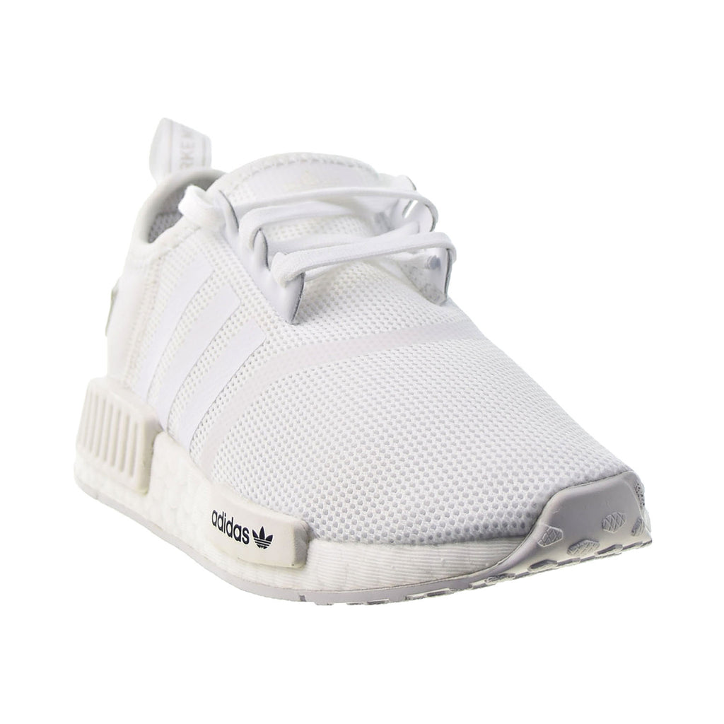 Adidas NMD R1 C Little Kids' Shoes Cloud White-Cloud White Adidas NMD R1 C Little Kids' Shoes Cloud White-Cloud White