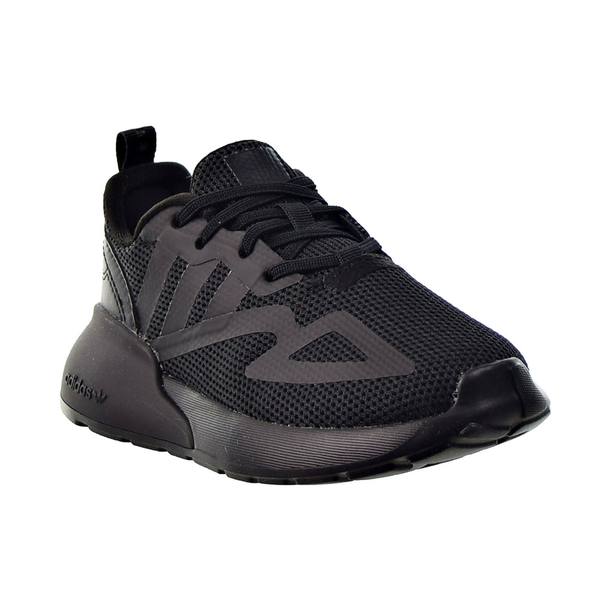 Adidas ZX 2K EL I Toddlers Shoes' Core Black-Core Black-Shock Pink