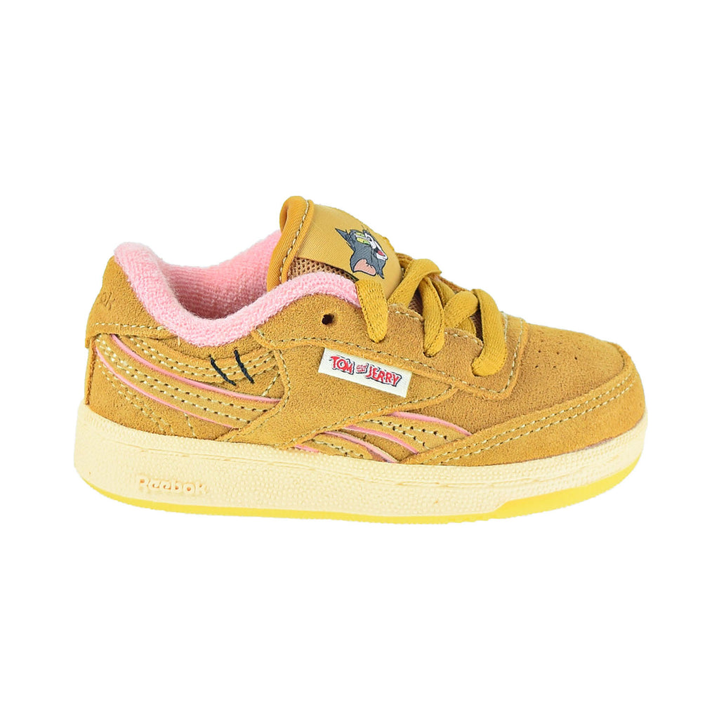 Reebok Tom And Jerry Club C Revenge Toddler Shoes Bold Brass-Quiet Pink