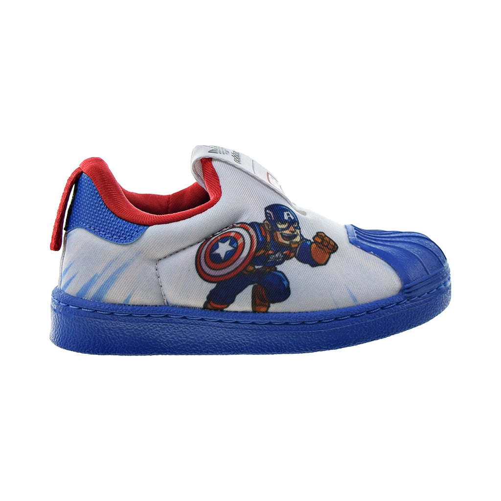 Adidas Superstar 360 I "Marvel Captain America" Toddlers' Shoes White- Adidas Superstar 360 I "Marvel Captain America" Toddlers' Shoes White-