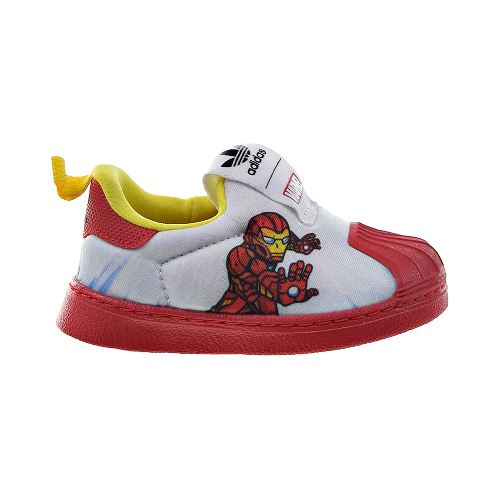 Adidas Superstar 360 I "Marvel Iron Man" Slip-On Toddlers' Shoes White-Red