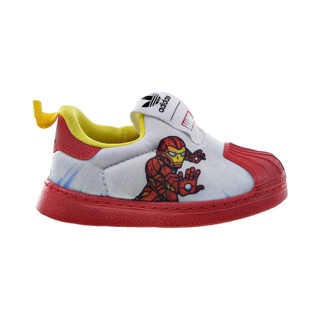 Adidas Superstar 360 I "Marvel Iron Man" Slip-On Toddlers' Shoes White Adidas Superstar 360 I "Marvel Iron Man" Slip-On Toddlers' Shoes White