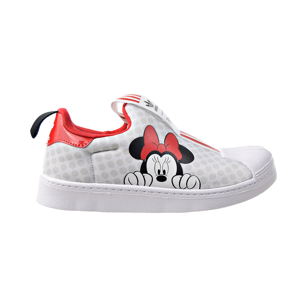 Adidas Superstar 360 X C "Minnie Mouse" Little Kids' Shoes White-Scarlet-Black