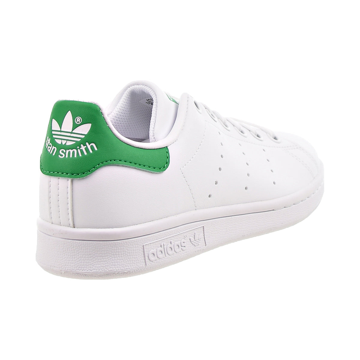 Adidas Stan Smith J Big Kids' Shoes Cloud White-Green