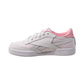 Reebok Club C Revenge Big Kids' Shoes White-Pink Glow-Twisted Coral