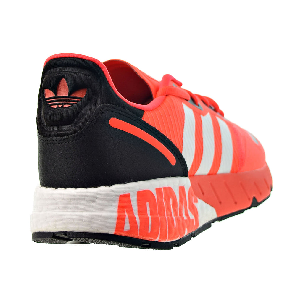 Adidas ZX 1K Boost Men's Shoes Solar Red-White-Black Adidas ZX 1K Boost Men's Shoes Solar Red-White-Black