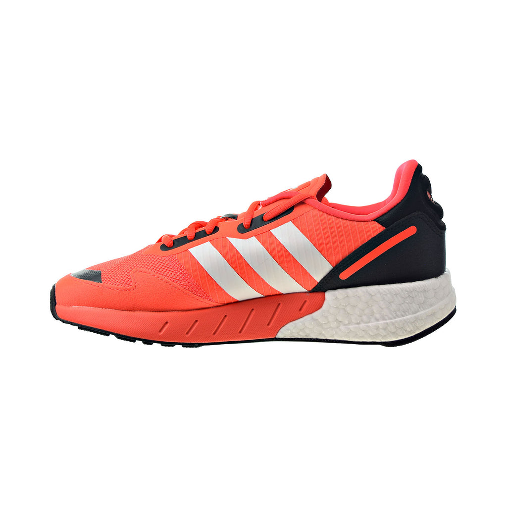 Adidas ZX 1K Boost Men's Shoes Solar Red-White-Black Adidas ZX 1K Boost Men's Shoes Solar Red-White-Black