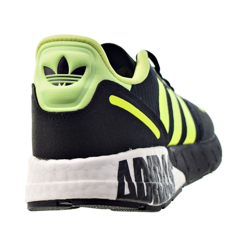 waterstof Attent pion Adidas ZX 1K Boost Men's Shoes Core Black-Solar Yellow-Matte Silver