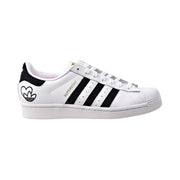 White-Black-Gold Metallic