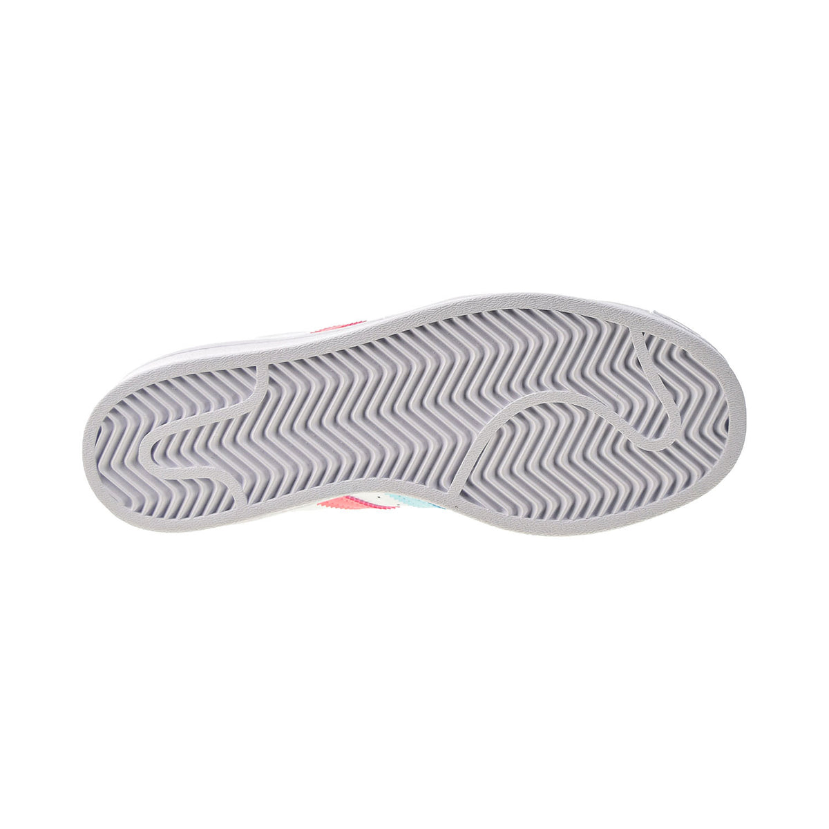 Adidas Superstar Big Kids' Shoes Cloud White-Hazy Rose-Hazy Sky