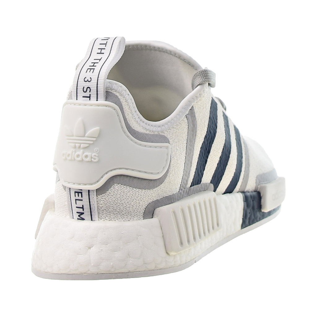Adidas NMD R1 Cloud White-Crew Navy-Grey Two