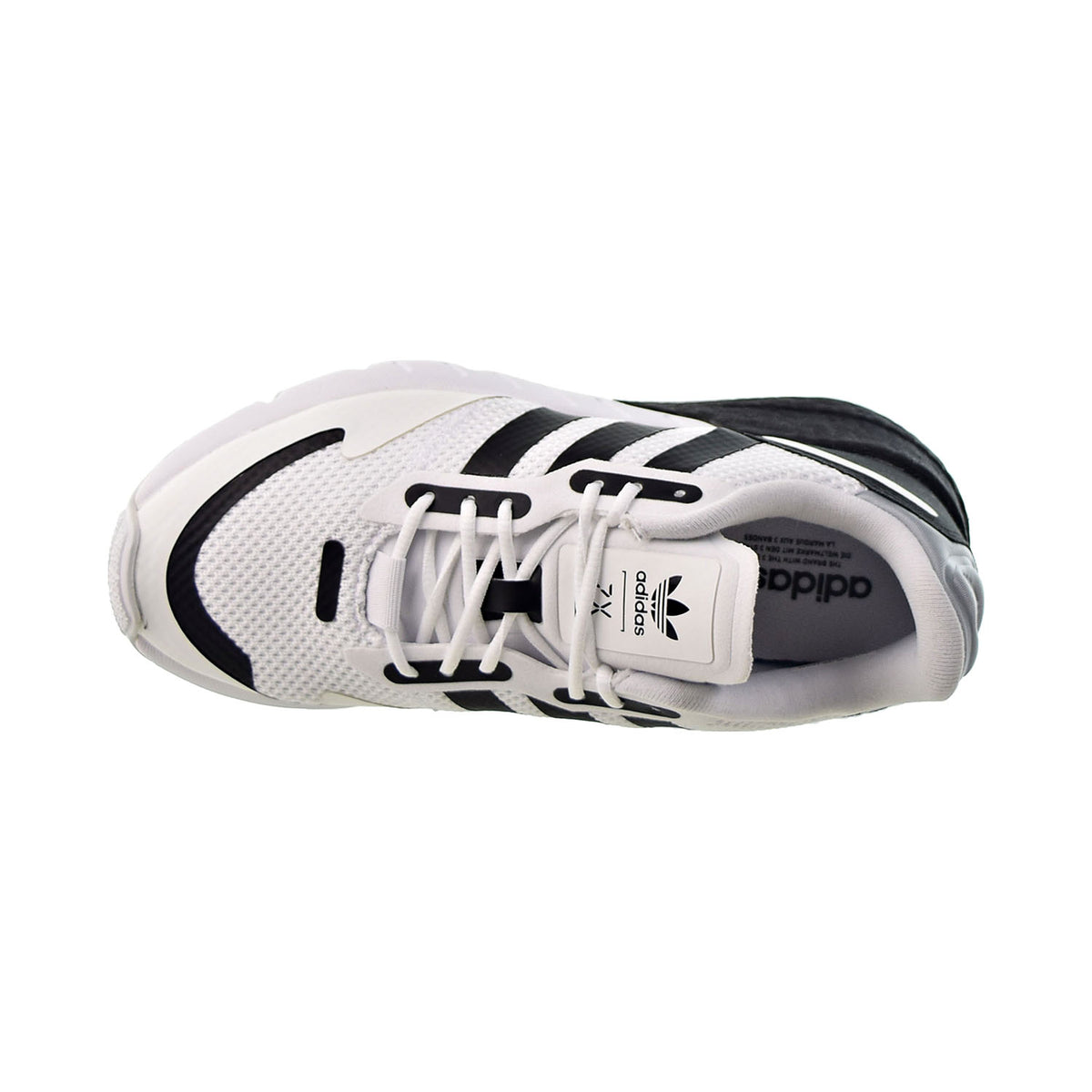 Adidas ZX 1K Boost J Big Kids' Shoes Cloud White-Core Black-Halo Silver