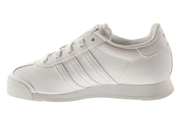 Adidas samoa deals white silver