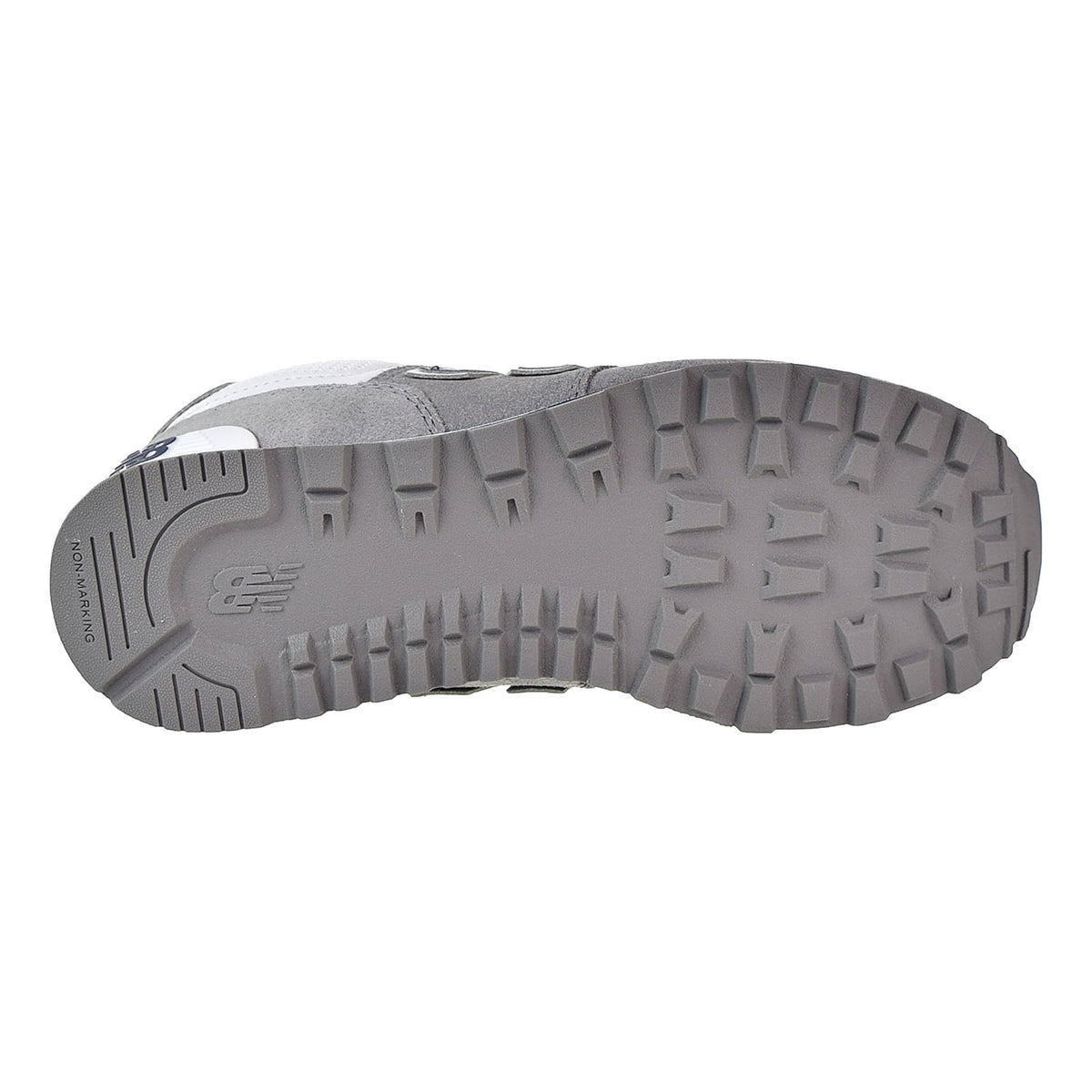 New Balance 574 Core Plus Big Kid's Shoes Dark Grey-White-Blue