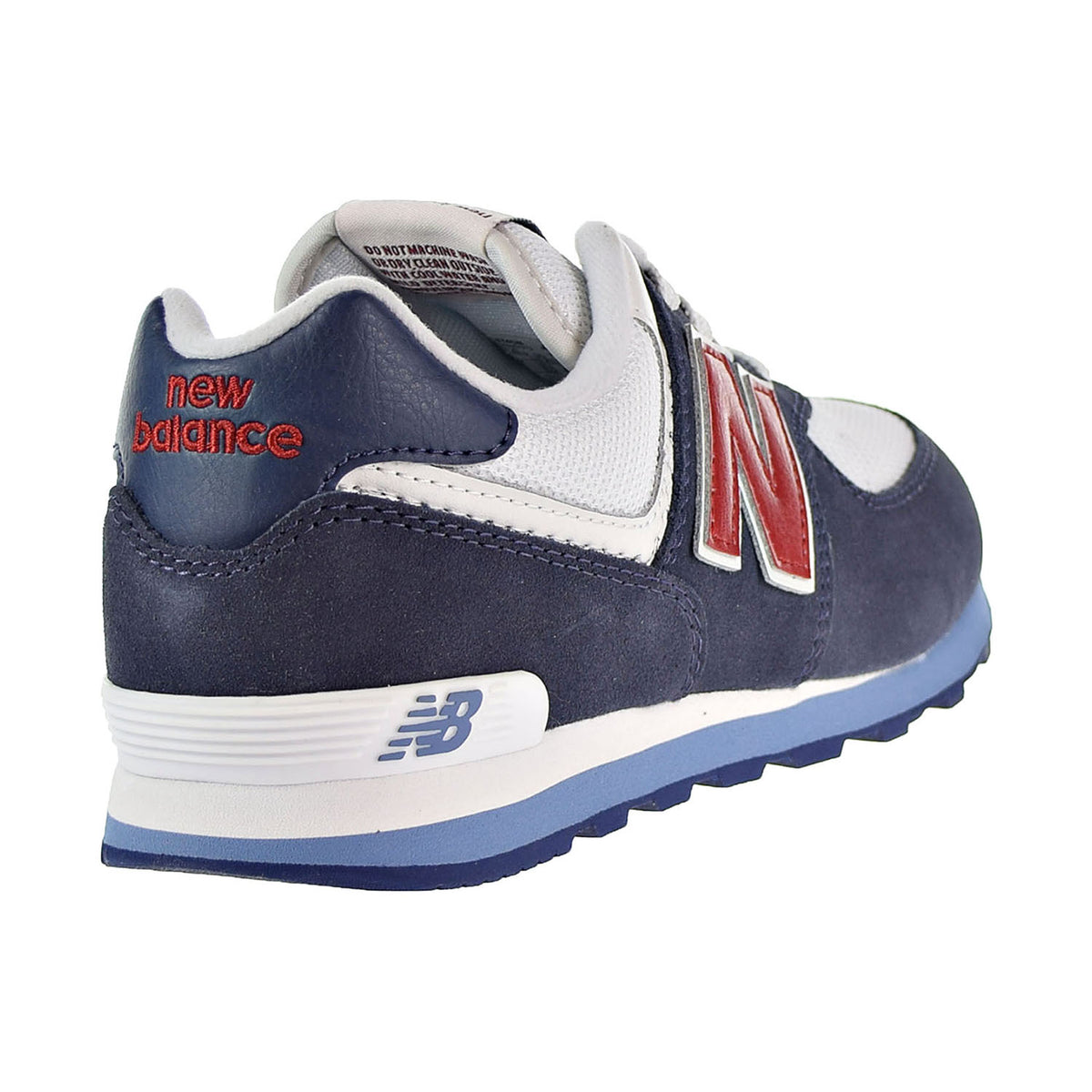 New Balance 574 Core Plus Big Kid's Shoes Red/Blue/White