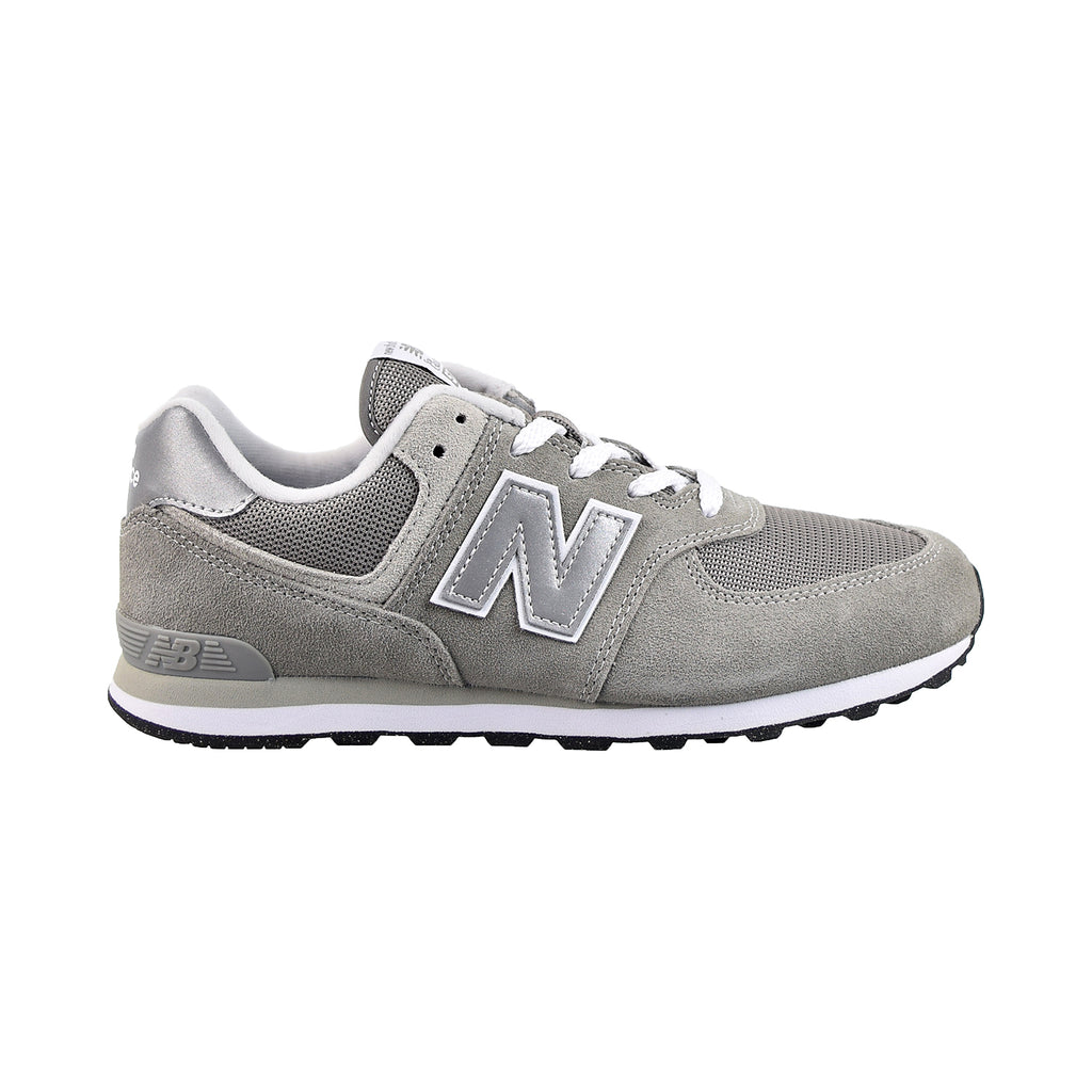 New Balance 574 Big Kids' Shoes Grey-White