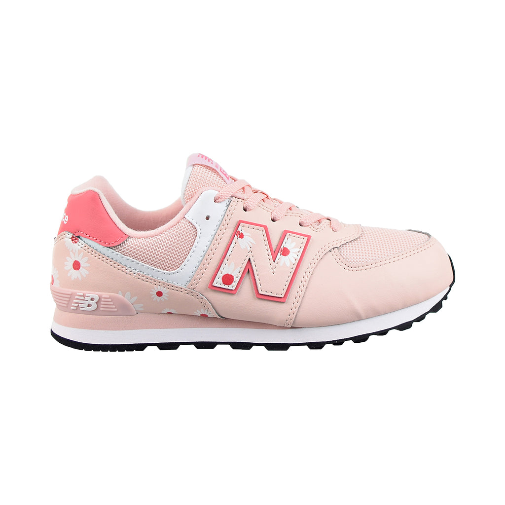 New Balance 574 "Floral" Big Kids' Shoes Pink Haze