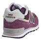 New Balance 574 Core Big Kid's Shoes Burgundy/Grey