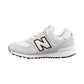 New Balance 574 Big Kids' Shoes Grey-White
