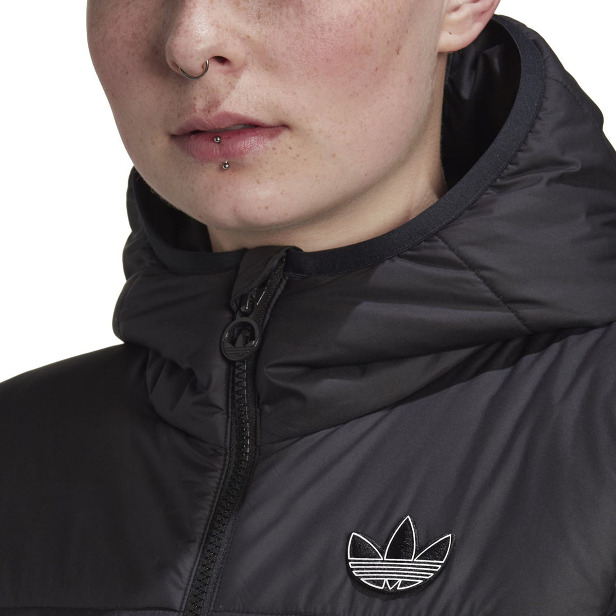 Adidas Women's Slim Jacket Black-White