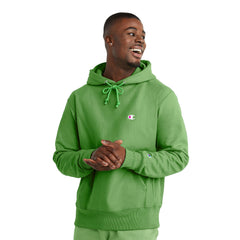 Champion Men\'s Green Native Fern Hoodie C Reverse Weave Logo