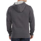 Champion Men's Powerblend Fleece Hoodie Script Logo Charcoal