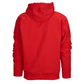 Champion Men's Powerblend Fleece Pullover Hoodie Script Logo Red/Black