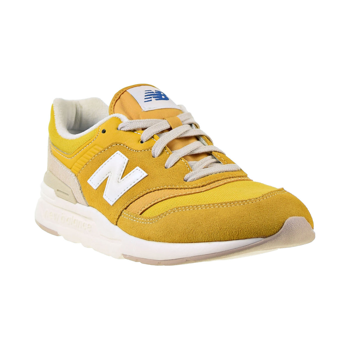 New Balance 997 Lifestyle Big Kid's Shoes Turmeric Yellow-White