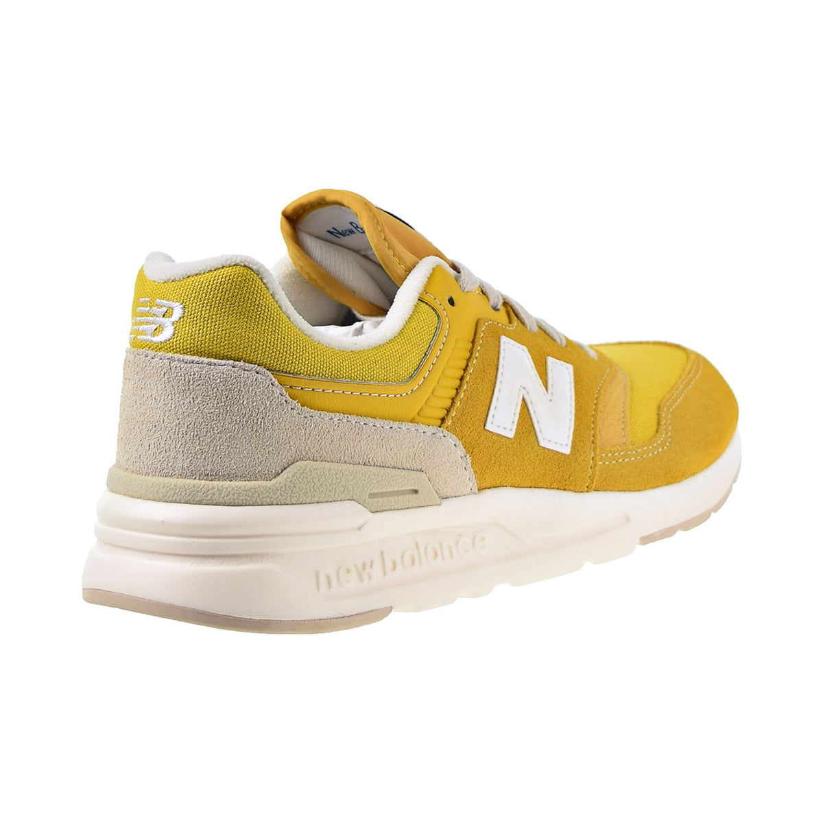 New Balance 997 Lifestyle Big Kid's Shoes Turmeric Yellow-White