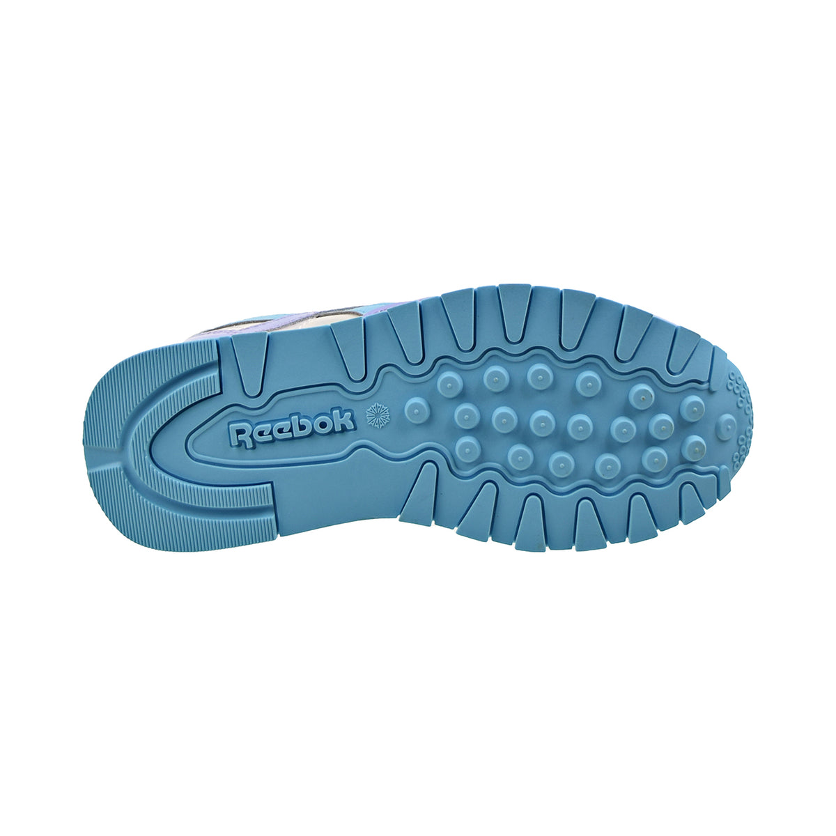 Reebok Classic Leather Little Kids' Shoes Lilac Glow-Digital Blue-Pink Glow