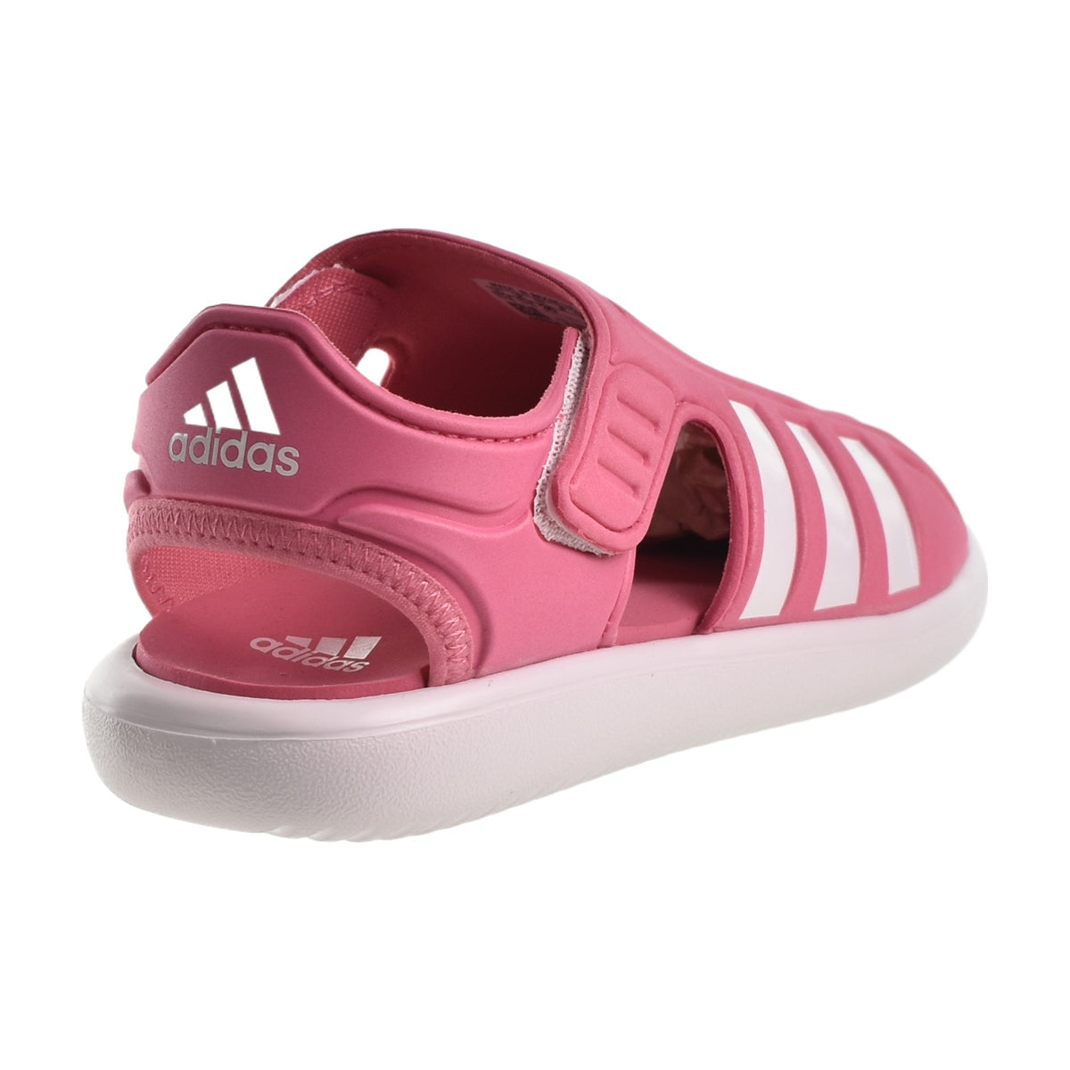 Adidas Summer Closed Toe Water Little Kids' Sandals Rose Tone-Cloud White 