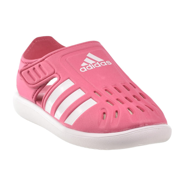 Adidas Summer Closed Toe Water Little Kids' Sandals Rose Tone-Cloud White 
