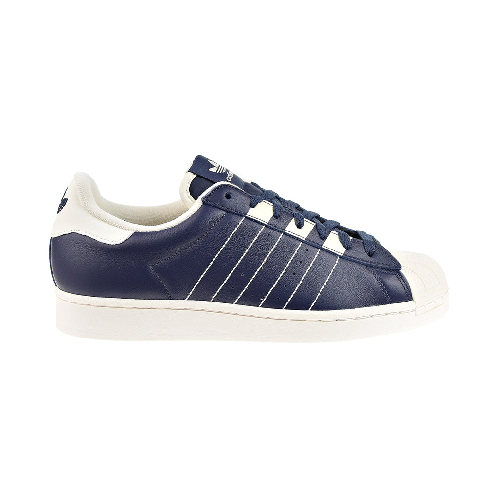 Adidas Men's Superstar Shoes Navy-White