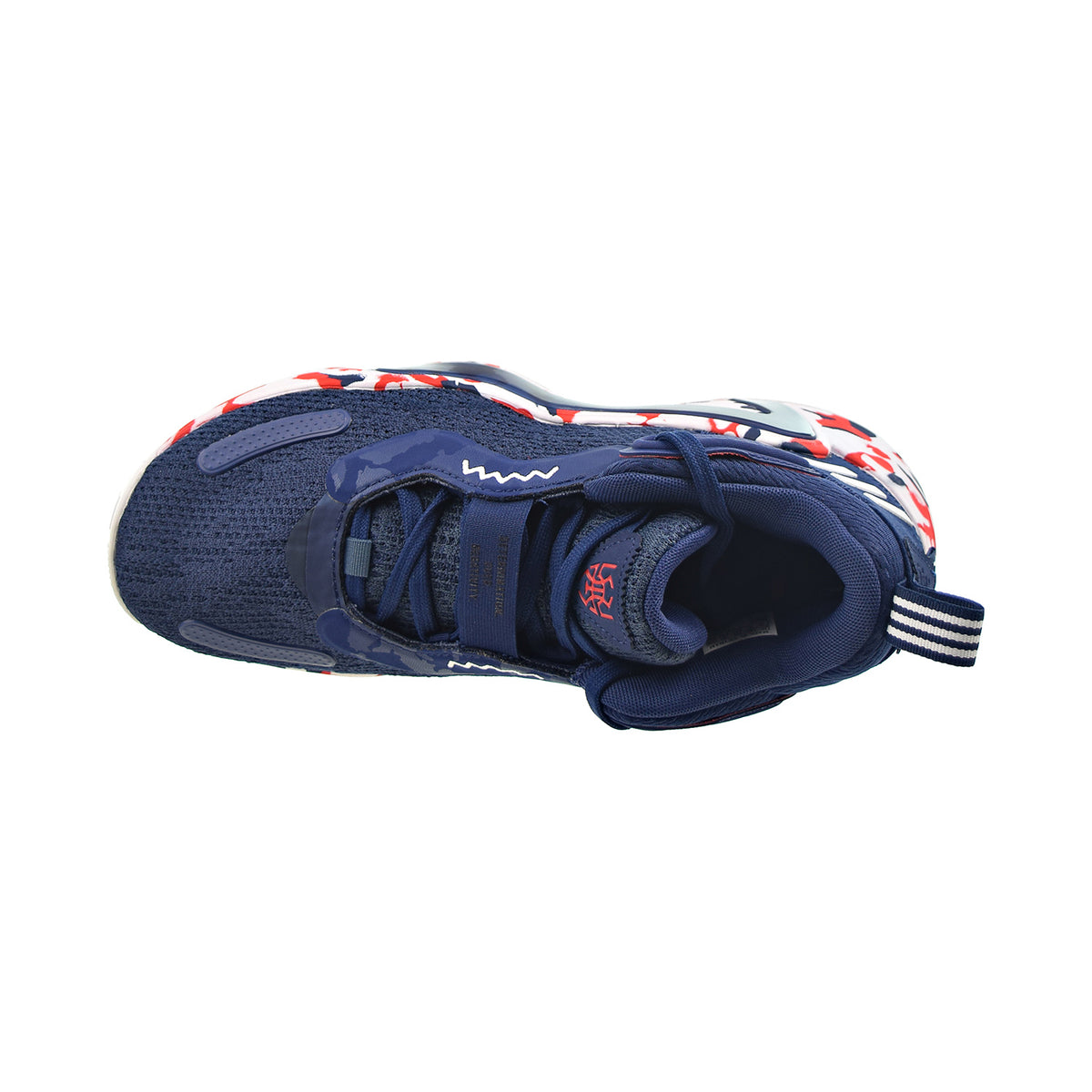 Adidas D.O.N. Issue 3 GCA Men's Shoes Navy Blue-Footwear White-Vivid Red