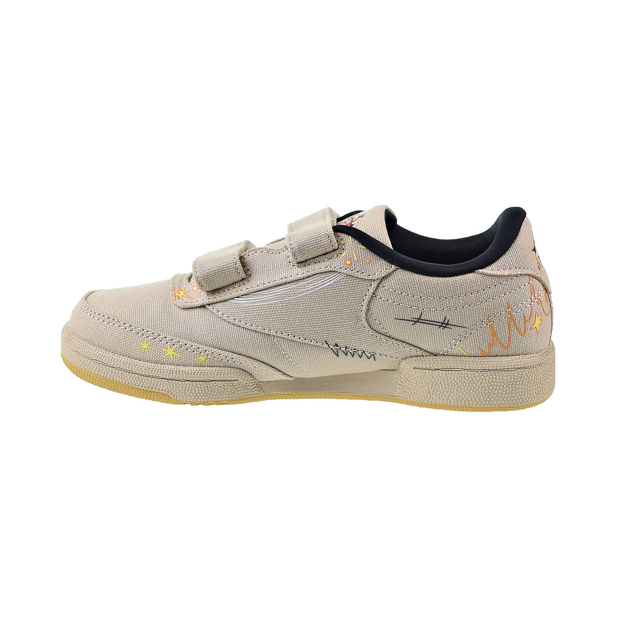Reebok Looney Tunes Club C 85 Little Kids' Shoes Pebble-Core Black