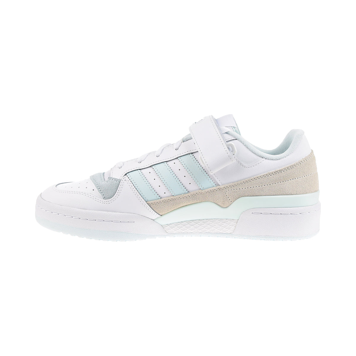 Adidas Men's Forum Low Shoes Cloud White-Almost Blue