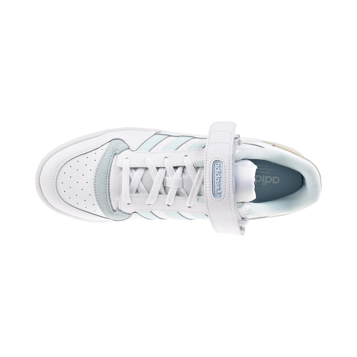 Adidas Men's Forum Low Shoes Cloud White-Almost Blue