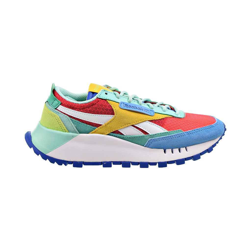 Reebok Leather Legacy Big Shoes Red-White-Yellow