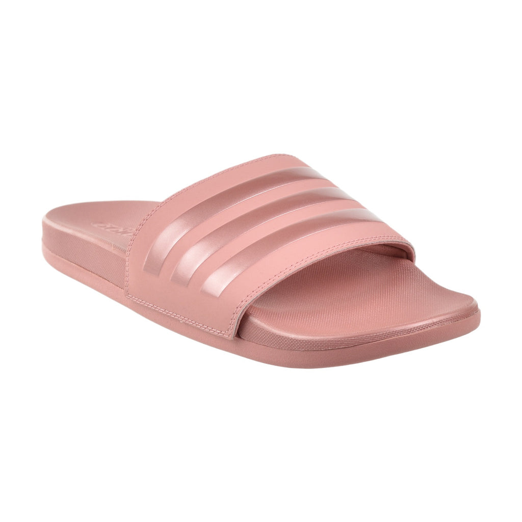 Adidas Adilette Comfort Women's Slide Sandals Rose Gold