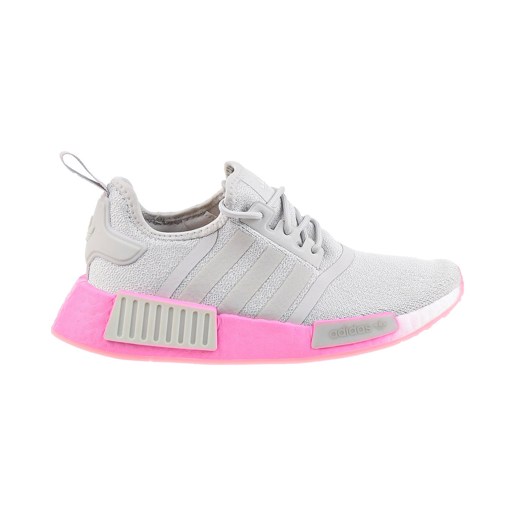 Adidas NMD_R1 Women's Shoes Grey One-Bliss Pink-Cloud White